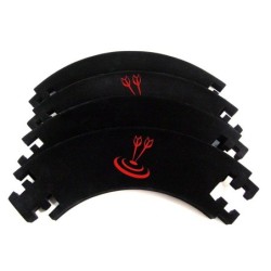 PROTEGGIMURO NERO 4 PARTI PER DARDI