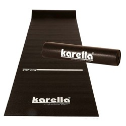 TAPPETO KARELLA ECO-STAR 290X60 CM NERO
