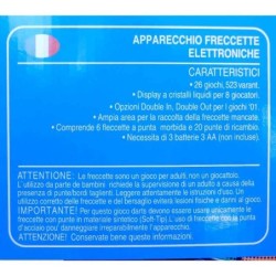 BERSAGLIO ELETTRONICO SCO-RE BATT. SOFT TIP