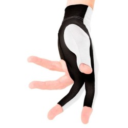 GUANTO PREDATOR SECOND SKIN NERO/BIANCO JASMIN OUSCHAN S/M