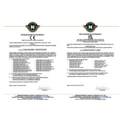 LAMPADARIO MOONLIGHT ASTA ARGENTO, 2 CAMPANE ARGENTO